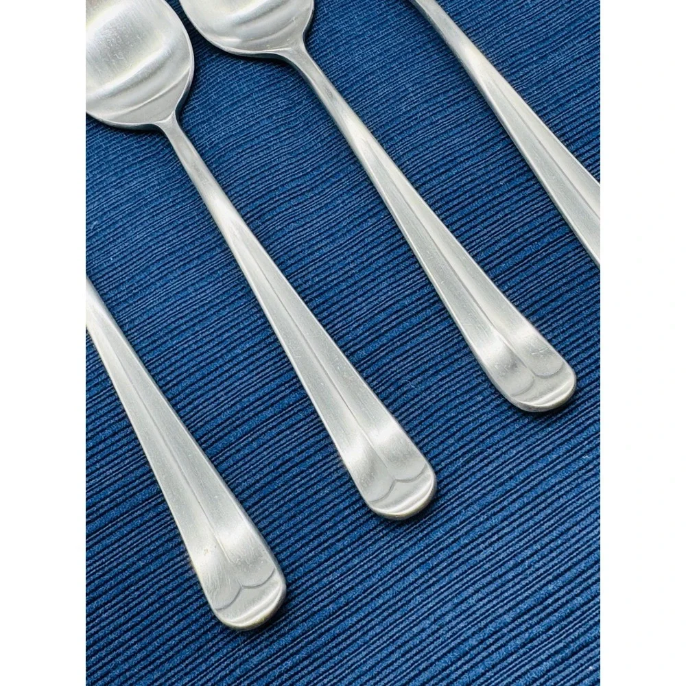 Towle Supreme Cutlery Liberty Bell Teaspoons Silver Stainless  Set of 8 Japan